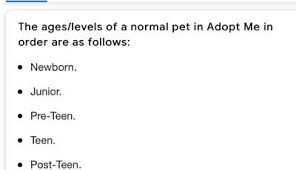 Created by rawryummya community for 1 year. Pet Age Up For Adopt Me Video Game For Roblox Ebay