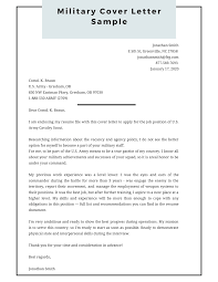 Fill out the application in its entirety. Military Cover Letter Sample Pdf Word Cover Letter Examples For Military Frg
