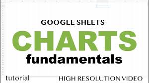 Google Sheets Charts Graphs Tutorial