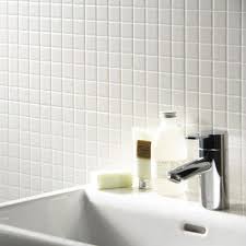 These Classic White Matte Eb Series Enamel Mosaic Tiles Are Ideal For Creating A Clean Mode Mosaic Tile Bathroom Wall White Mosaic Bathroom White Mosaic Tiles