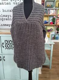Suveter Bitmis Hali Marifetli Kadin Crochet Knit Crochet Crochet Top