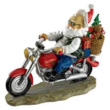 Big enough to be noticed but small enough to fit on a bookshelf. Garden Gnome Statue Old School Father Christmas Biker Gnome Santa Gnome Wild Gnome Statues Gnome On Motorcycle Statue Buy Online In Antigua And Barbuda At Antigua Desertcart Com Productid 51884293