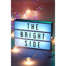 Cinema Box Led Light 59 Liked On Polyvore Featuring Home Lighting Battery Operated Light Urban Outfi Light Box Quotes Cinema Light Box Quotes Light Box