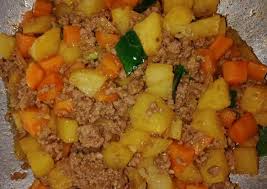 Resep Tumis Daging Cincang Kentang Dan Wortel Oleh Husna Maulida Cookpad