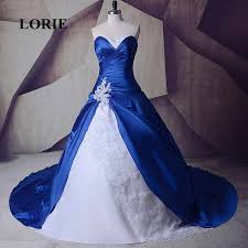 Check spelling or type a new query. Lorie Gothic Royal Blau Kathedrale Zug Brautkleider Mit Weiss Spitze Ballkleid Nach Mass Hohe Qualitat Braut Kleid Echt Foto Aliexpress