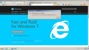 Internet explorer 11 is the latest version of what has been microsoft's web browser for pc for 20 years until the arrival of microsoft edge on windows 10. Internet Explorer 11 Operating System Is Not Supported You Need Microsoft Community