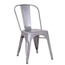 Christies Home Living D 002 Msg D 002 Kitchen Bar Chair Matte Grey Metal Dining Room Modern Metal Dining Room Modern Metal Dining Chair
