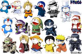 Doraemon And His Different Characters Doraemon Anime Japanese Anime