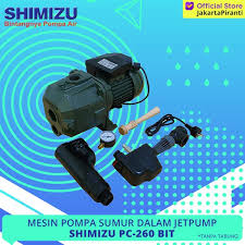 Pompa air jet pump shimizu pc 267 bit komplit tabung otomatis pc 268. Jual Pompa Sumur Dalam Jetpump 250 Watt Shimizu Pc 260 Bit Tanpa Tangki Di Lapak Jakarta Piranti Bukalapak