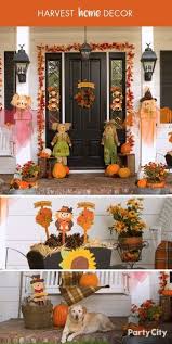 Fall Is Here And There S A Chill In The Air Create A Cozy Atmosphere With Outdoor Decor From Party City Scarecrow Decorations Harvest Decorations Fall Decor
