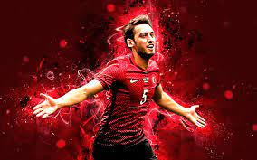 Download Wallpapers Hakan Calhanoglu 4k Abstract Art Turkey National Team Fan Art Calhanoglu Soccer Footballers Neon Lights Turkish Football Team Besth Turkey National Team Fan Art Hakan Calhanoglu