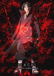 Red Cloud Ilusion Ninja Red Cloud Ilusion Ninja Gallery Quality Print On Thick 45cm 32cm Metal Plate Naruto Naruto Shippuden Anime Naruto Shippuden Sasuke