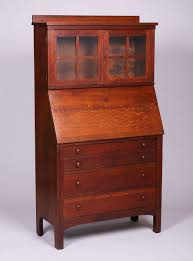 Grand Rapids Dropfront Secretary Desk Mission Style Furniture Arts And Crafts Furniture Secretary Desks