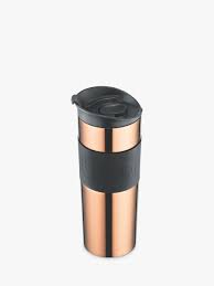 Or, enjoy your afternoon chai from a dainty teacup and saucer. Bodum Double Walled Stainless Steel Travel Mug 350ml