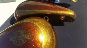 Black And Gold Motorcycle Paint Jobs A Metalflake Job I Recently Did Candy Root Beer Metal Flake Paint Job Attitude Custom Painting Beer Painting Custom Paint Motorcycle Paint Job