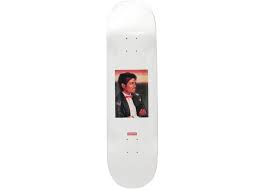 Are you ready for the launch of our first skateboard deck collection? Supreme Michael Jackson Skateboard Deck White Ss17