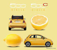 フィアット 500 レモンイエローが鮮やかな限定モデルを発売 8枚目の写真 画像 レスポンス response jp フィアット500 フィアット フィアット500c