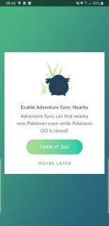 Adventure sync should now work. Pokemon Go Adventure Sync Nearby Update How To Activate Turn On This New Feature Piunikaweb