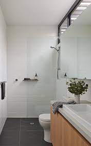 Bathroom remodeling cost estimates in your area. Bath Room Subway Tile Wall Ceramic Tile Floor Granite Counter Ceiling Lighting Ceramic Tile Wall Modern Bathroom Tile Beach House Modern Modern Bathroom