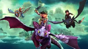 Dragon rider (2020) a young silver dragon teams up with a mountain spirit and an orphaned boy on a journey through the himalayas in search for the rim of heaven. Dreamworks Dragons Dawn Of New Riders Review Xbox Tavern