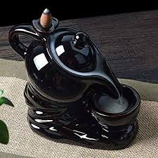 Amazon Com Otofy Handmade Ceramic Incense Holders Backflow Incense Burner Figurine Incense Cone Holders Ceramic Incense Holder Ceramics Incense Burner Holder