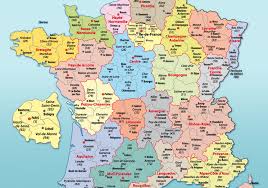 Cartes de france vierges, cartes d'europe vierges, cartes du monde vierges : Carte De France Departements Villes Et Regions Vacances Guide Voyage