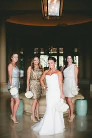 Glamorous Black White And Gold Wedding With Sequin Bridesmaid Dresses Bridesmaid Sparkly Bridesmaid Dress Gold Wedding Gowns