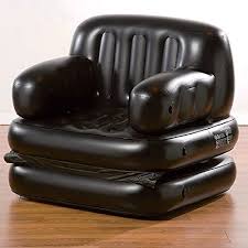 Pure Comfort 5 In 1 Inflatable Chair Bed Black Twin Size Click Image For More Details This Is An Amazon Affiliate Inflatable Chair Chair Bed Black Bedding