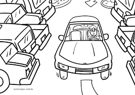 Kleurplaat van een super vette auto! Kleurplaat Parkeerplaats Auto Gratis Kleurplaten