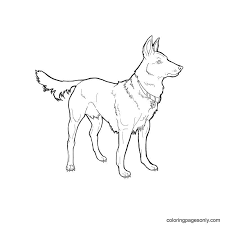 Download and print for free. Printable German Shepherds Coloring Pages German Shepherd Coloring Pages Coloring Pages For Kids And Adults