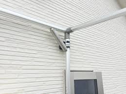 雨避け屋根がある自転車置き場を簡単diy 小屋 diy 簡単 自転車置き場 自転車置き場 おしゃれ
