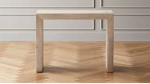 Blanche Bleached Acacia Console Table Cb2 Modern Console Tables Console Table Wood Console Table