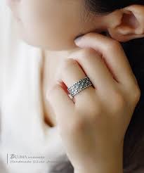 數星星純銀戒指 silver jewelry handmade handmade silver sterling silver rings