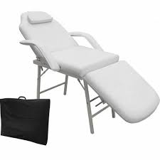 73 Portable Tattoo Parlor Spa Salon Facial Bed Beauty Massage Table Chair White Massage Table Massage Tables Makeup Studio Decor