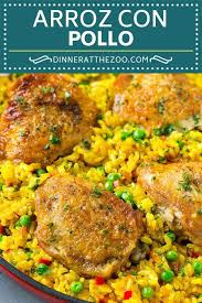 Arroz Con Pollo Recipe Chicken And Rice Recipe Spanish Chicken Chicken Rice Onepot Dinner Dinnera Pollo Recipe Spanish Chicken Recipes Spanish Chicken