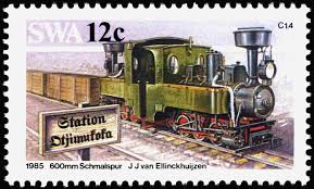 South West Africa 1985 Zwilling Schmalspur 1898 Sudwestafrika Locomotives Mi Na Sw 575 Sn Na Sw 544 Yt Na Sw 532 Zwillinge Afrika Briefmarken