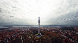 O kadar yüksekten tüm i̇stanbul'u izlemek heyecan verici olsa gerek. Turkish Architects Melike Altinisik Camlica Tv And Radio Tower Illustrarch
