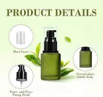 Amazon.com: QUUPY 2oz Green Empty Upscale Glass Lotion Pump ...