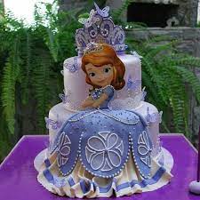 Pin By Elvira Andrews On Cakes Princess Sofia Cake Sofia Cake Doll Cake