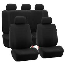Fh Group Flat Cloth 47 In X 23 In X 1 In Cosmopolitan Full Set Seat Covers Fb054black115 The Home Depot Seat Covers Car Seats Jeep Seat Covers