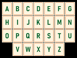 Take a printout and cut out the individual letter cards. 8 Best Black And White Printable Alphabet Flash Cards Printablee Com