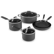 Select By Calphalon 8pc Hard Anodized Non Stick Cookware Set In 2020 Cookware Set Nonstick Cookware Calphalon