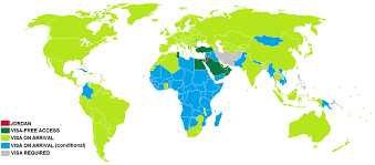 Visa Policy Of Jordan Wikipedia