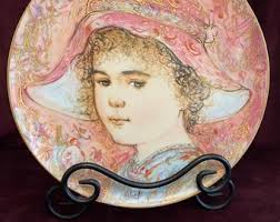 WENDY by Edna Hibel A Tribute to All Children Plate