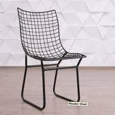 Todd Wire Mesh Metal Chair Black Metal Chairs Chair Iron Chair