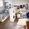 Legos, batman, and sports decor can easily become the theme of a shared brothers room. 3