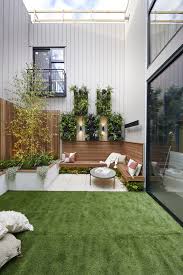 The Block 2019 Oslo Courtyard Reveals Prdnationwide Wagga Wagga Real Estate Courtyard Gardens Design Back Garden Design Small Backyard Gardens