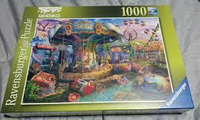 Alice in wonderland puzzle canada. New Sealed Ravensburger Abandoned Series Gloomy Carnival 1000 Piece Puzzle 4005556161904 Ebay In 2021 Disney Princess Castle Alice In Wonderland Carnival Ships