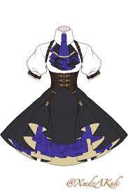 twitter 和服 アニメの服を描く かわいい衣装