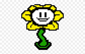 He serves as the final boss of that route if the protagonist has not defeated him before since the last true reset or genocide route. Flowey Undertale Pixel Art Flowey Hd Png Download 760x820 6304275 Pngfind